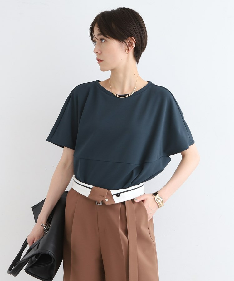 【洗える】デザインフォルムトップス1