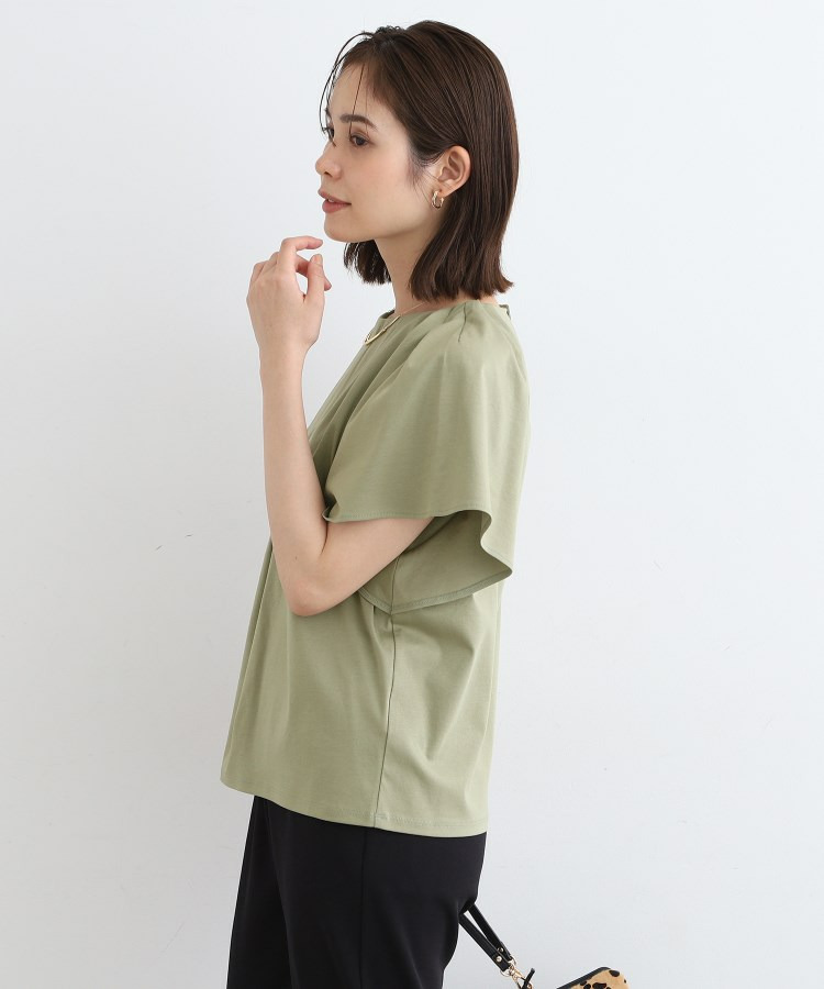 【洗える】フレアスリーブトップス11