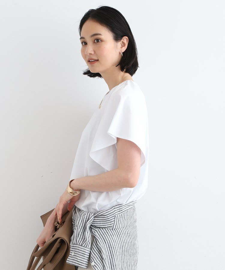 【洗える】フレアスリーブトップス3