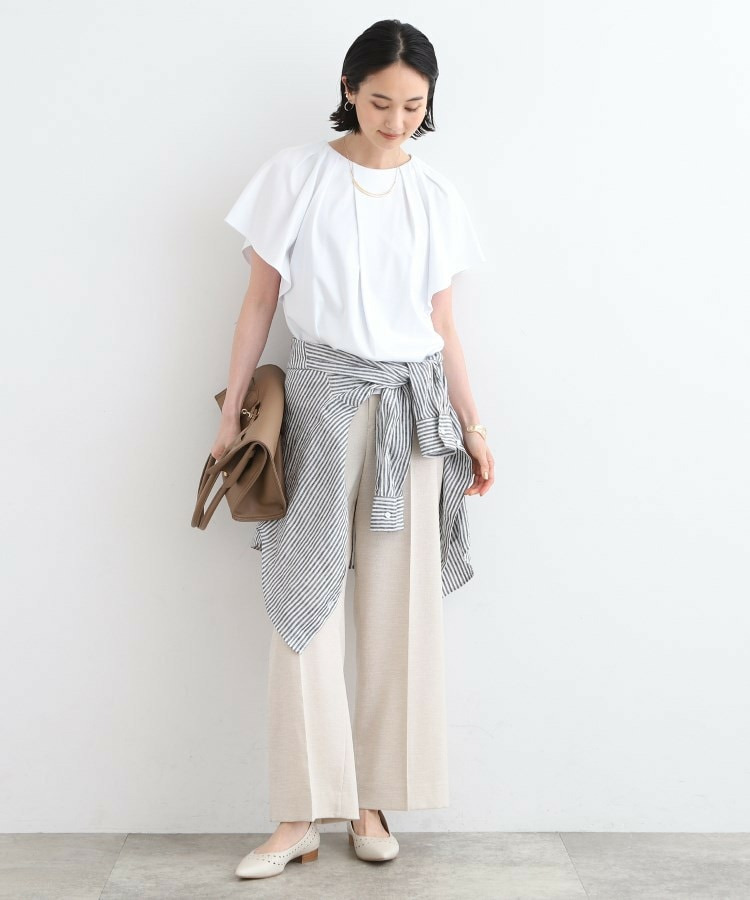 【洗える】フレアスリーブトップス5