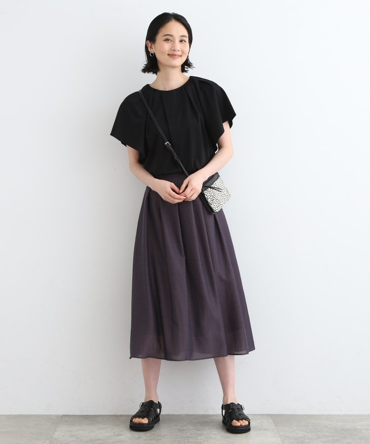 【洗える】フレアスリーブトップス9