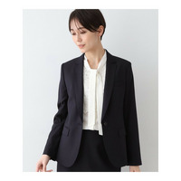 春SALE！【日本製／インポート素材】ウールストレッチ テーラードカラージャケット