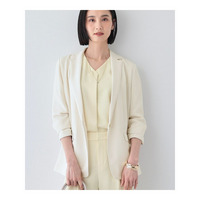 【着る日傘/遮熱/UVケア】ナローテーラードカラージャケット