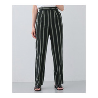 【日本製／SETUP可能】コットン混ゆったりめテーパードパンツ