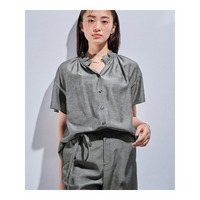 【日本製／SETUP可能】ソフトダンガリーブラウス