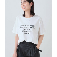 【洗える】ベーシックプリントTシャツ