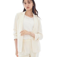 【洗える／UVケア】テーラード ナロージャケット