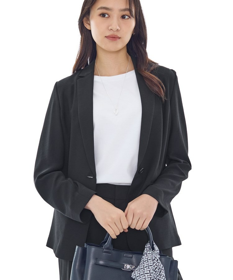 【洗える/UVケア】テーラード ナロージャケット1