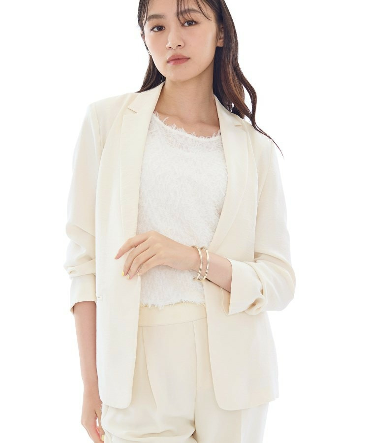 【洗える/UVケア】テーラード ナロージャケット1