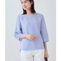 【洗える／SETUP可能】袖コンシャスシアーブラウス