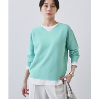 【洗える／無縫製】パフスリーブニット