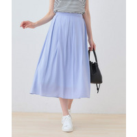 【洗える／SETUP可能】シアータックフレアスカート