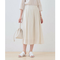 【洗える／SETUP可能】シアータックフレアスカート
