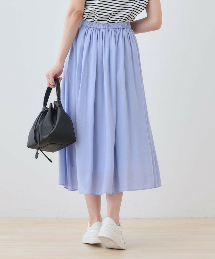 【洗える/SETUP可能】シアータックフレアスカート11