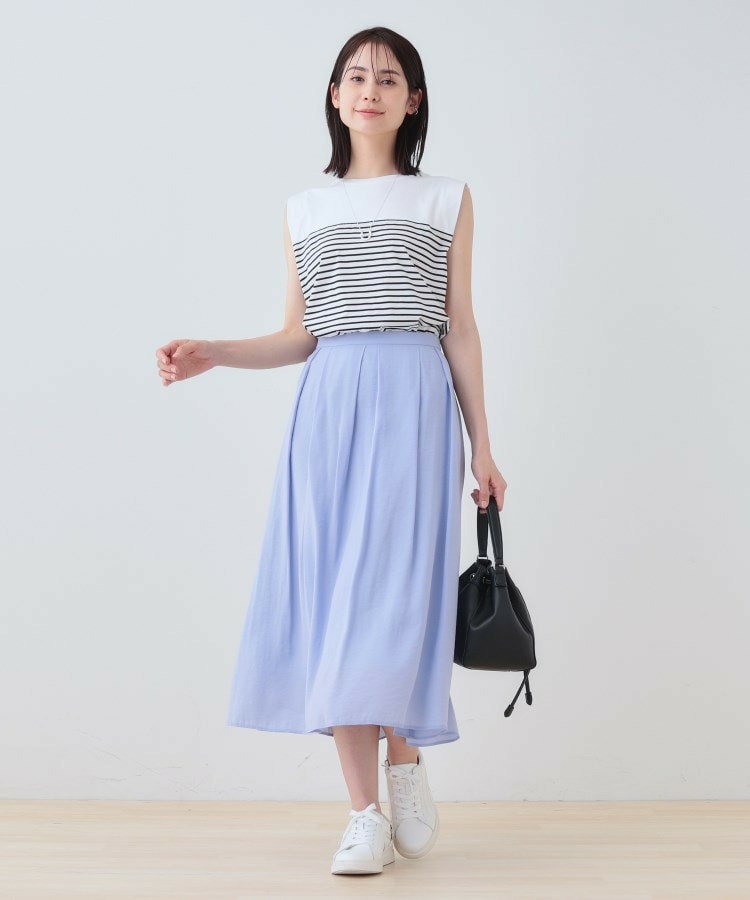 【洗える/SETUP可能】シアータックフレアスカート13
