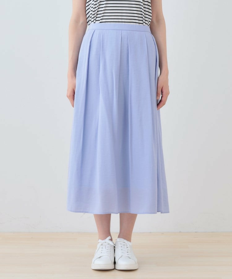 【洗える/SETUP可能】シアータックフレアスカート15