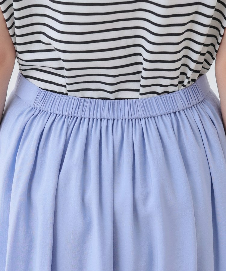 【洗える/SETUP可能】シアータックフレアスカート19