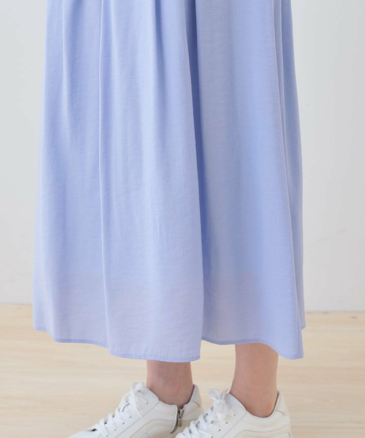 【洗える/SETUP可能】シアータックフレアスカート20