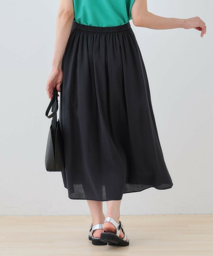 【洗える/SETUP可能】シアータックフレアスカート7
