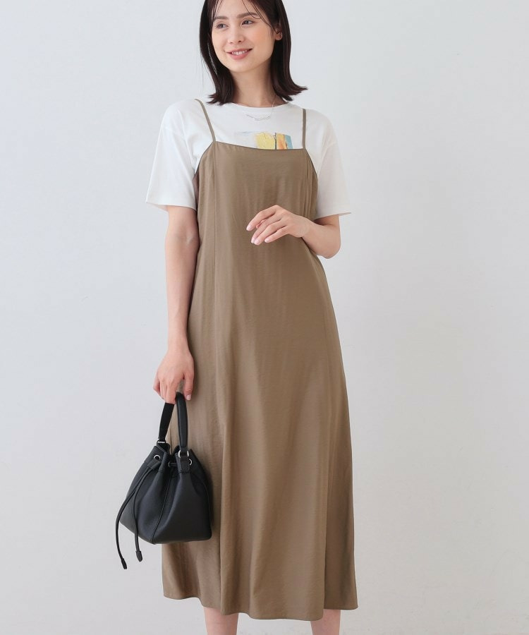 ワッシャーキャミワンピース1