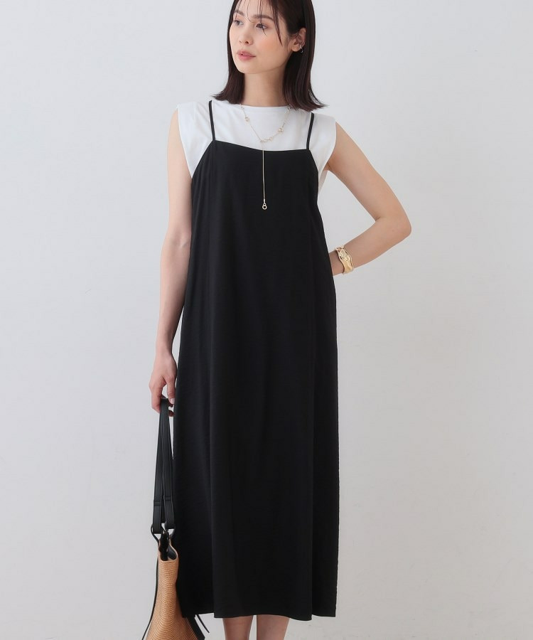 ワッシャーキャミワンピース1