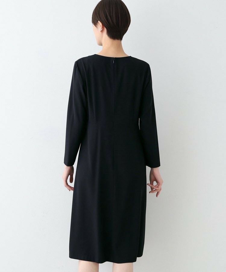 【セレモニーにおすすめ】スタイルアップウエスト切り替えワンピース13