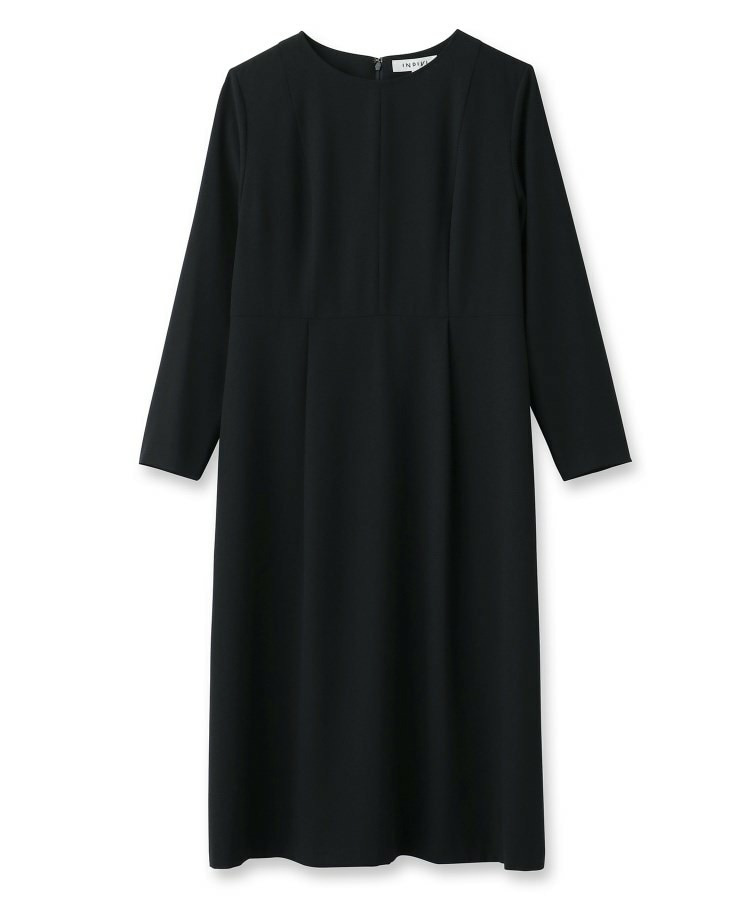 【セレモニーにおすすめ】スタイルアップウエスト切り替えワンピース2