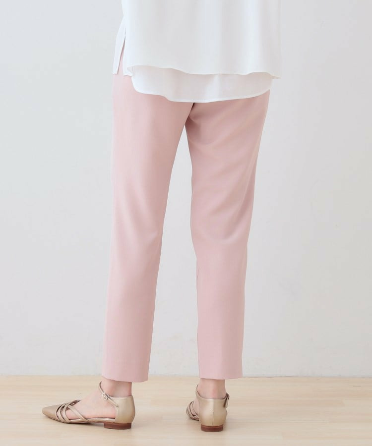 【洗える/ストレッチ】タックテーパードパンツ12