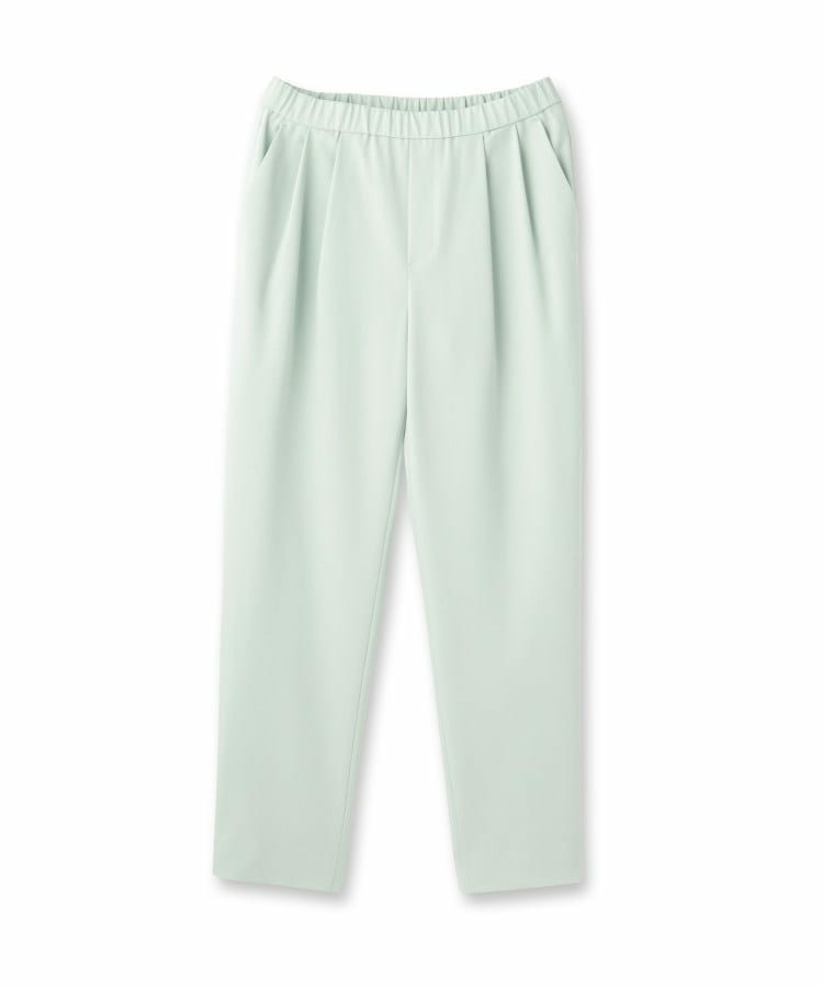 【洗える/ストレッチ】タックテーパードパンツ2