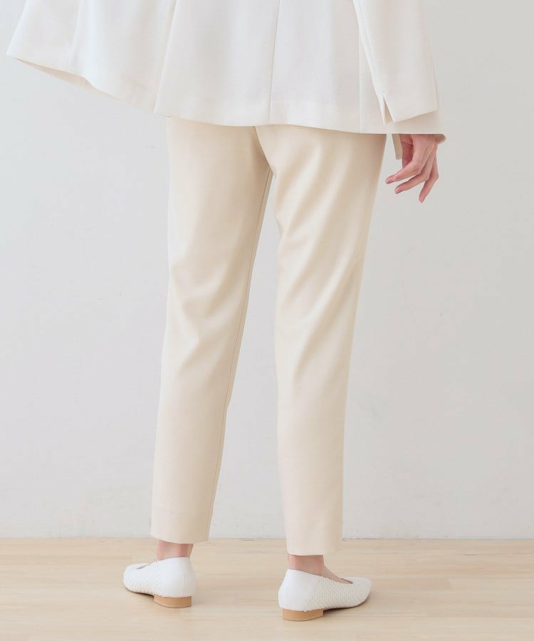 【洗える/ストレッチ】タックテーパードパンツ8