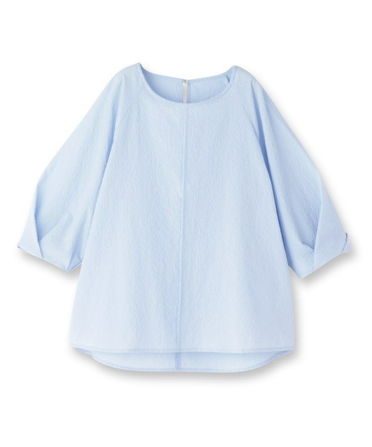 【SETUP可能/涼しい】タックスリーブブラウス2