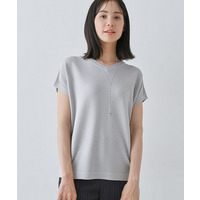 【洗える】きれいめVネックニット