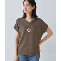 【洗える】きれいめVネックニット