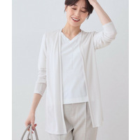 【洗える】着流しジャージカーディガン