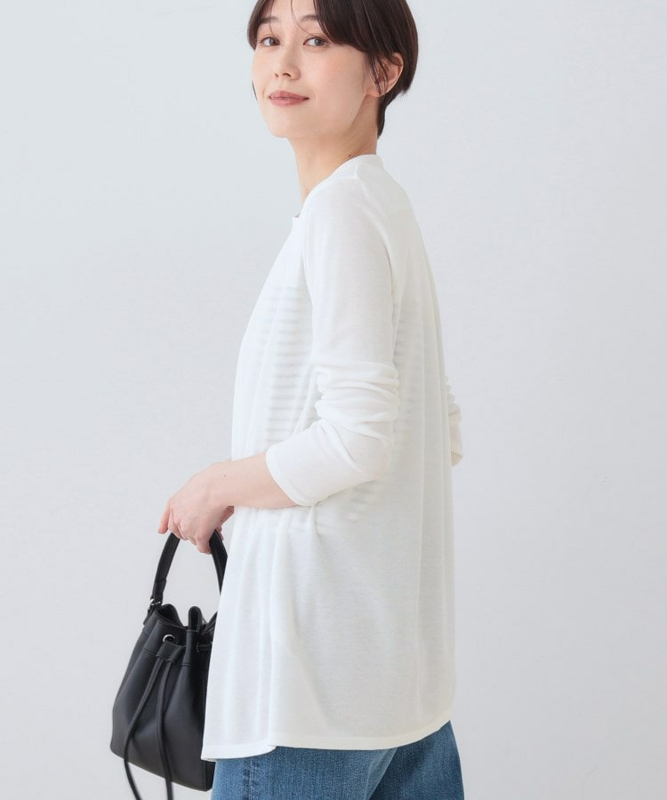 【洗える】着流しジャージカーディガン3