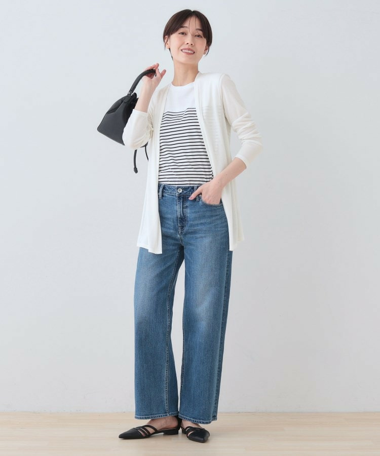 【洗える】着流しジャージカーディガン5