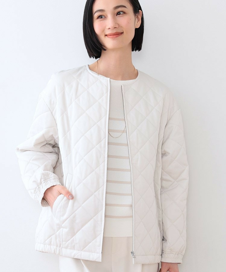 キルティングコート1
