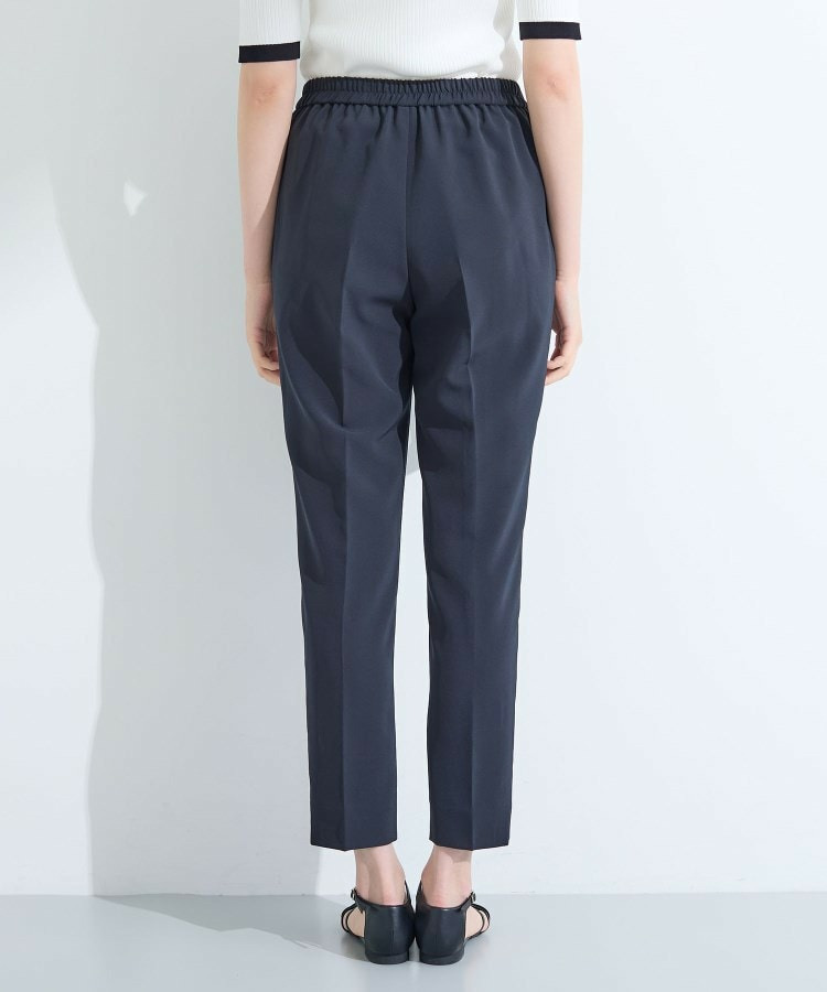 【洗える/UVケア】ストレッチ タックテーパードパンツ17