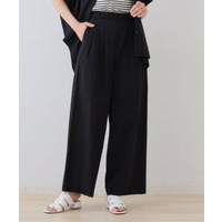 【SETUP可能/涼しい】コットンワイドパンツ