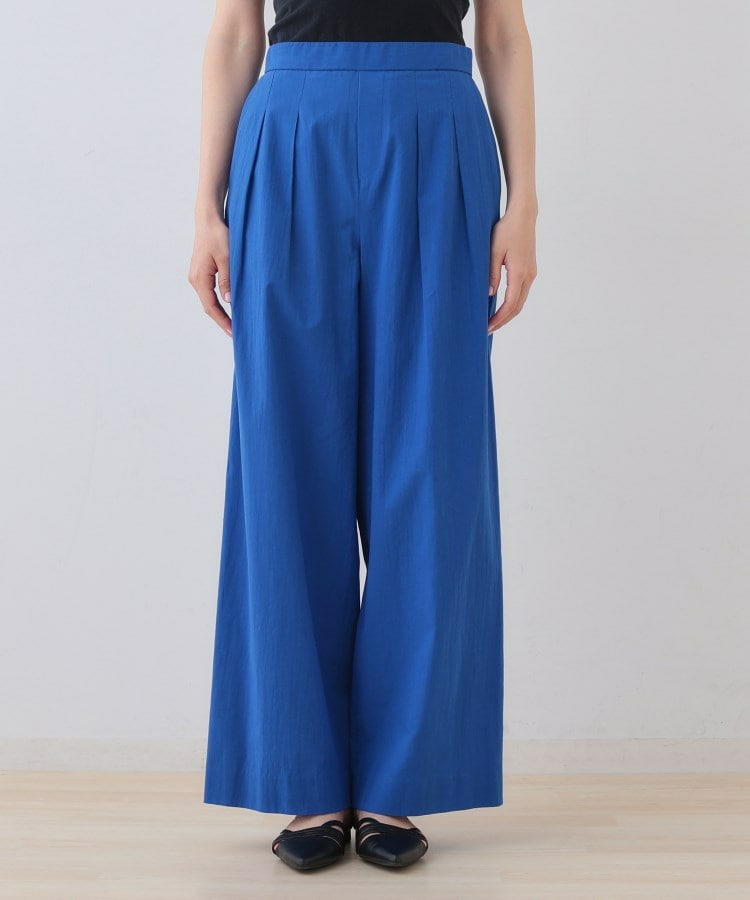 【SETUP可能/涼しい】コットンワイドパンツ15