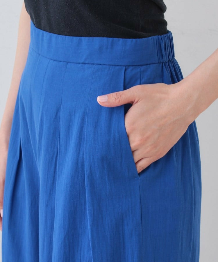 【SETUP可能/涼しい】コットンワイドパンツ19