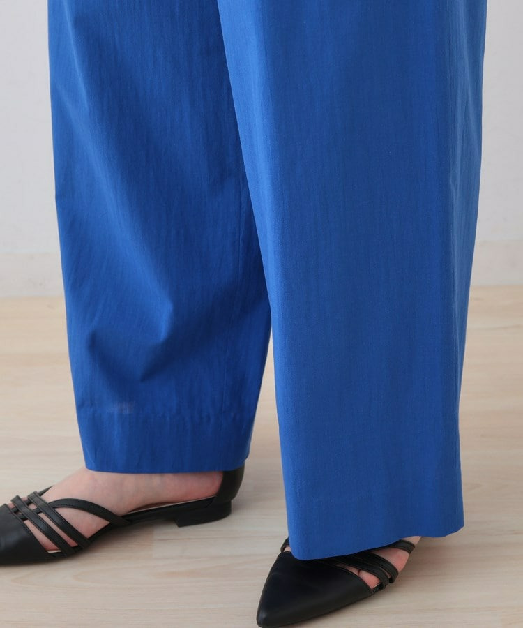 【SETUP可能/涼しい】コットンワイドパンツ21