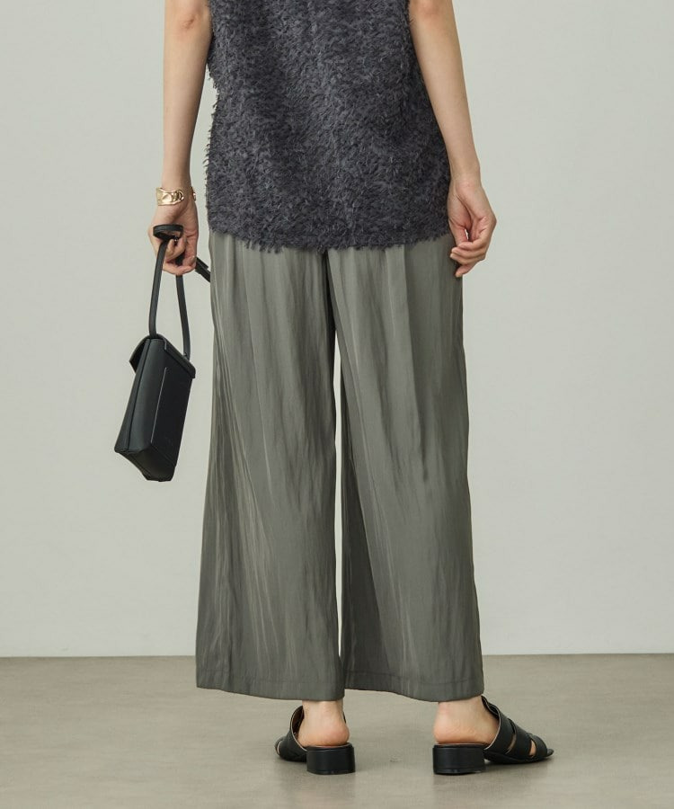 ギャザーワイドパンツ4