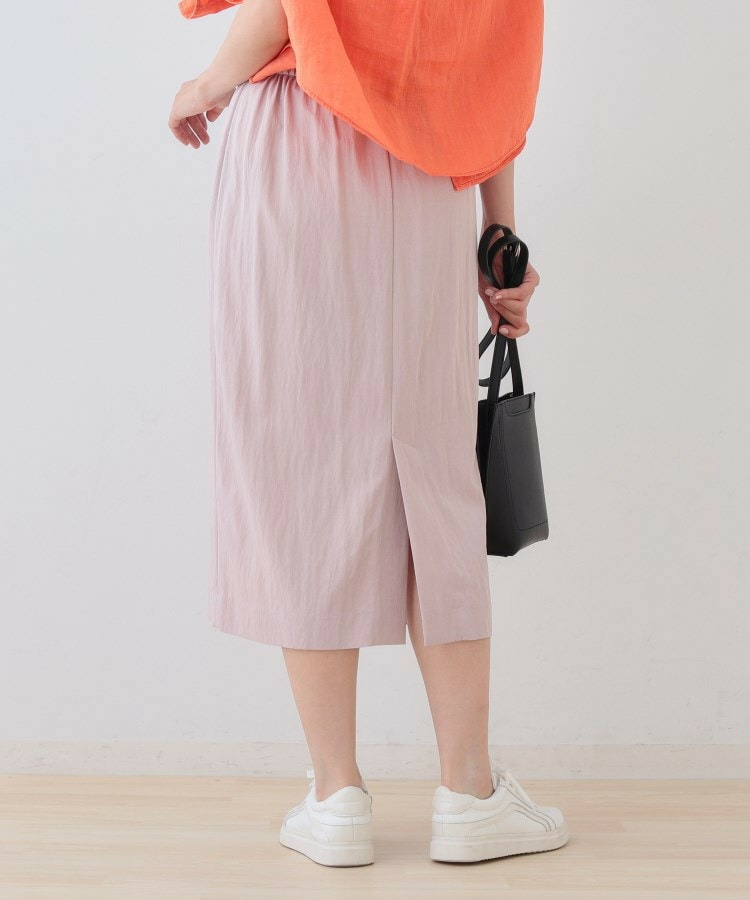 【シワになりにくい】コットンライクストレートスカート16