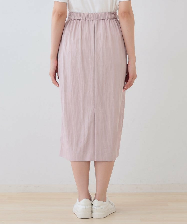 【シワになりにくい】コットンライクストレートスカート21