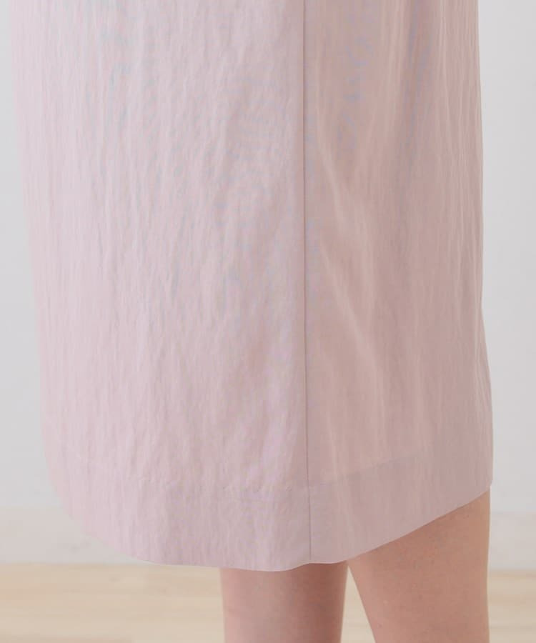 【シワになりにくい】コットンライクストレートスカート23