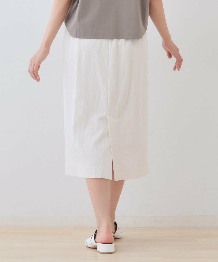 【シワになりにくい】コットンライクストレートスカート4