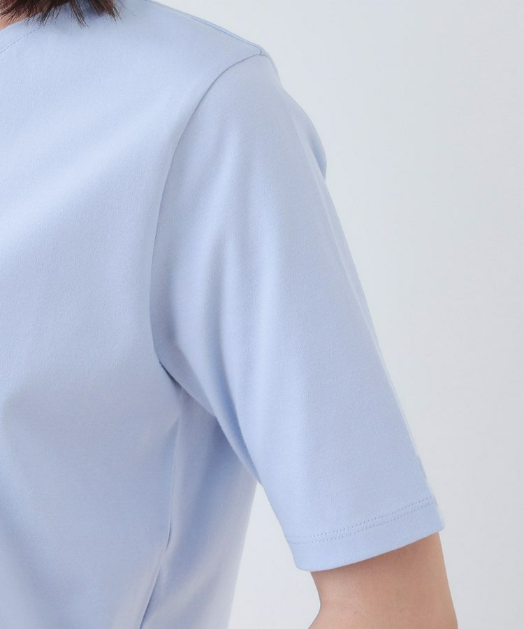 【洗える】シンプルVネックTシャツ19