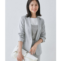 【通勤スーツ】ドライタッチテーラードジャケット