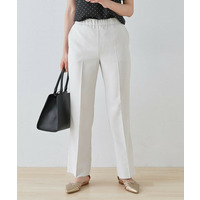 【きれいめ／ウエストゴム】ストレートラインパンツ